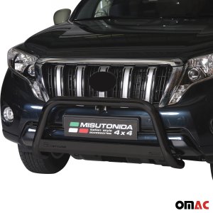 Toyota Land Cruiser Bull Bar - Omac - Steel - Black - '14-'17